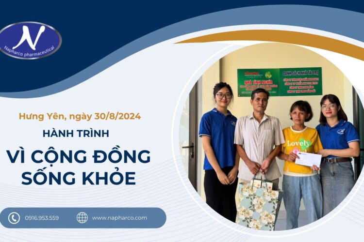 Chương trình thiện nguyện “Vì cộng đồng sống khỏe” tại thôn Đa Hòa, xã Bình Minh, huyện Khoái Châu, tỉnh Hưng Yên